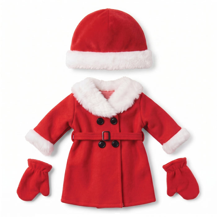 Christmas Coat & Hat Ensemble Only