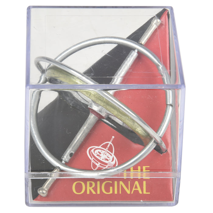 Classic Educational Gyroscope STEM Physics Learning Tool with Guide