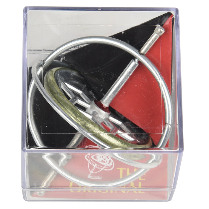 Classic Educational Gyroscope STEM Physics Learning Tool with Guide