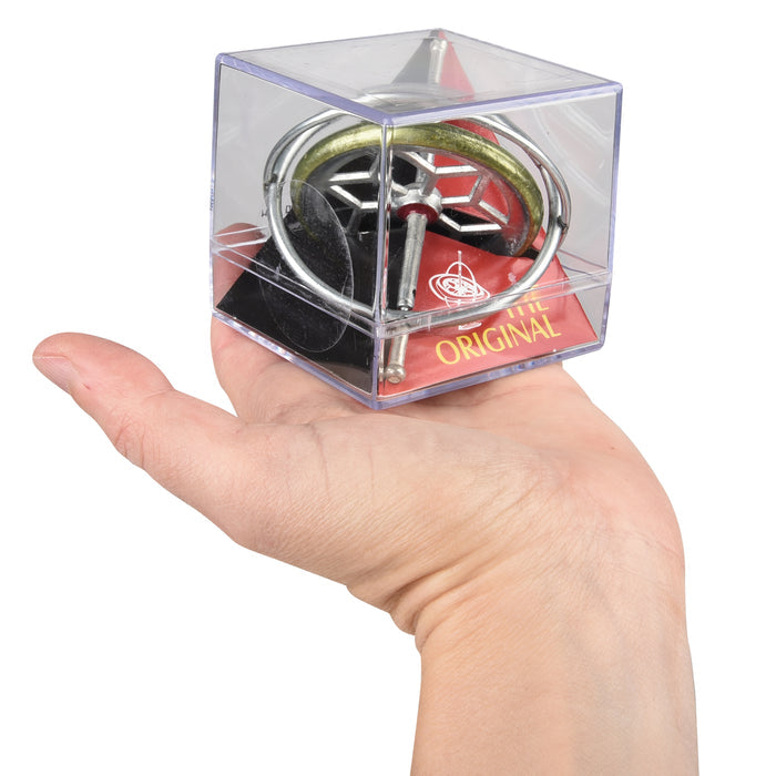 Classic Educational Gyroscope STEM Physics Learning Tool with Guide