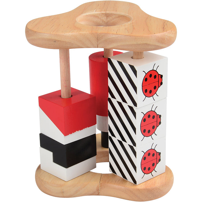 Wooden Busy Box for Infants