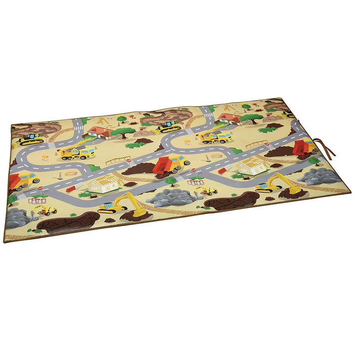 Construction Road Play Mat – Wipe Clean Surface