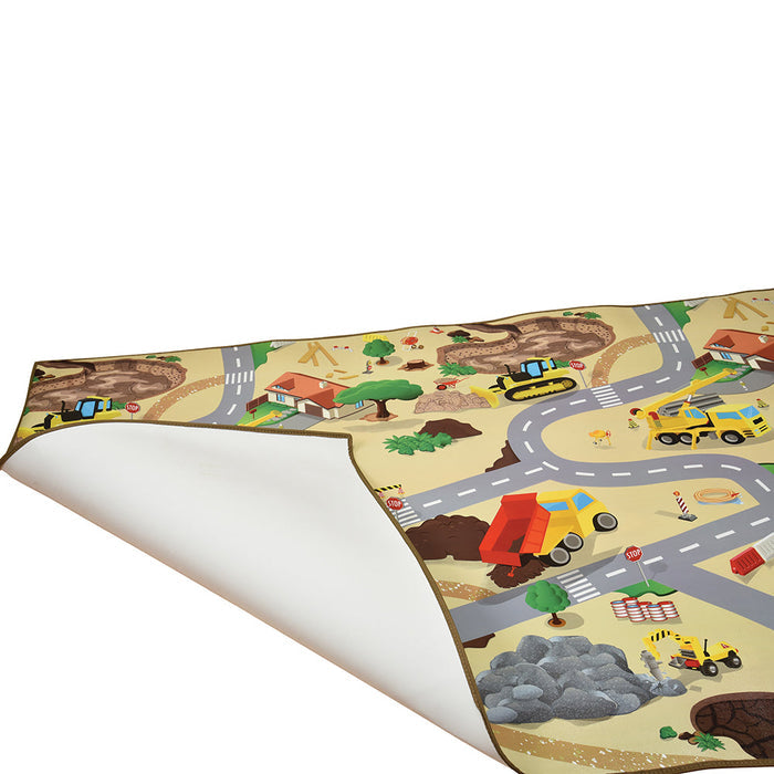 Construction Road Play Mat – Wipe Clean Surface