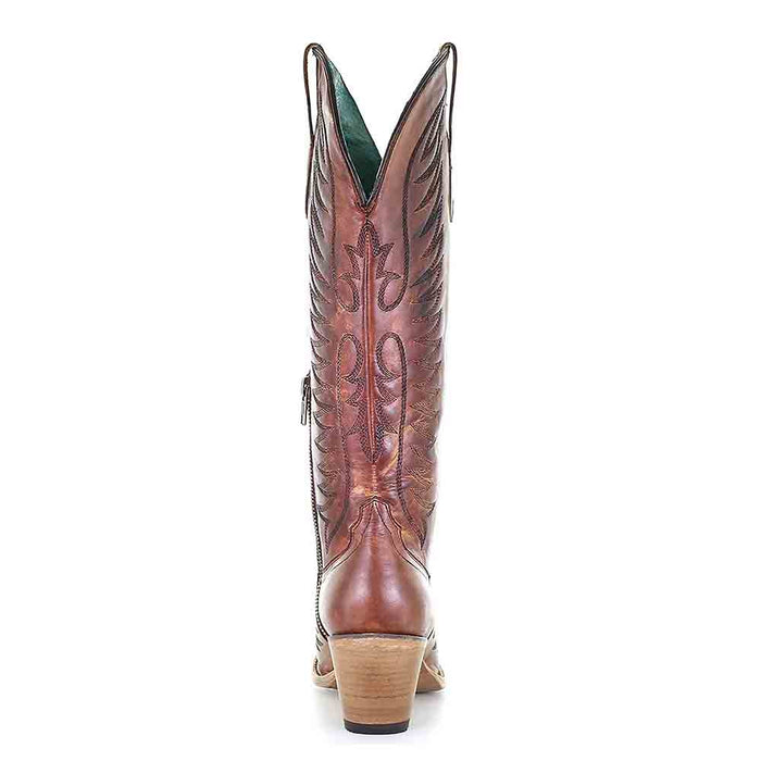 Corral Cognac Cowhide Cowgirl Boots
