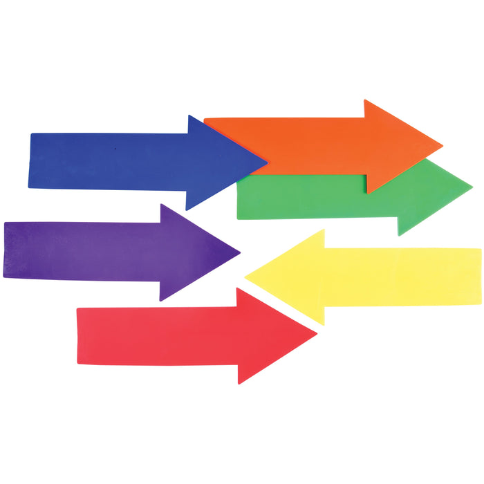 Set of 6 Poly-Vinyl Arrow Markers
