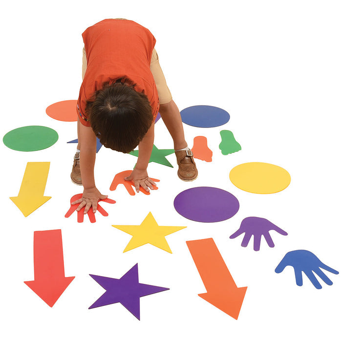 Kid Engaging with Create-A-Course Obstacle Markers