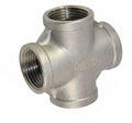 Stainless steel Cross equal thread size in 4 directions