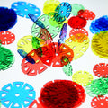 Crystal Connectors Building Discs – 300-Piece Translucent STEM Construction Set for Kids Ages 3+