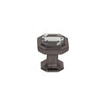 Crystal Emerald Knob 1-1/8 Inch