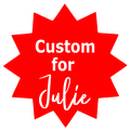 Custom Julie Earrings MDF