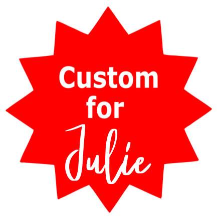 Custom Julie Earrings MDF