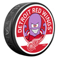 Detroit Red Wings Al The Octopus Mascot Textured Puck