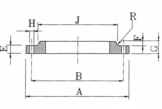 Europress stainless steel DIN backing ring for 15mm pipes, suitable for EN 1092-1 flange connections, 1-2 inch size.