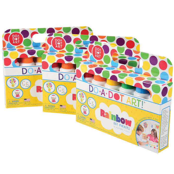 Do-A-Dot Rainbow Marker Classroom Set