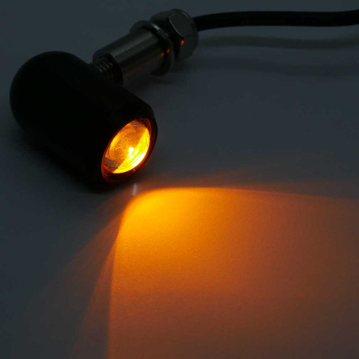 DOME 3 IN 1 LED INDICATORS BLACK - PURPOSE BUILT MOTO