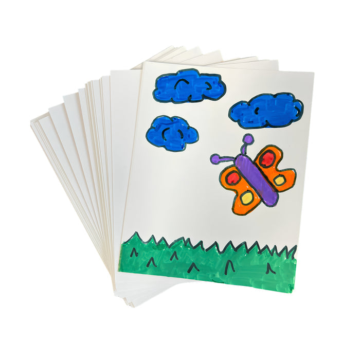 Dual-Sided Cardstock Sheets – 7½" x 6", 24 Sheets