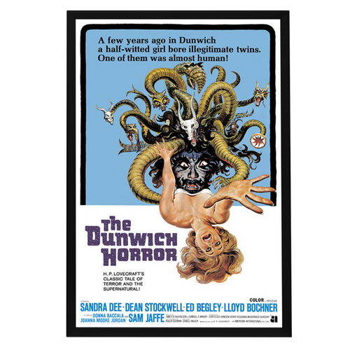 "Dunwich Horror" (1970) Framed Movie Poster