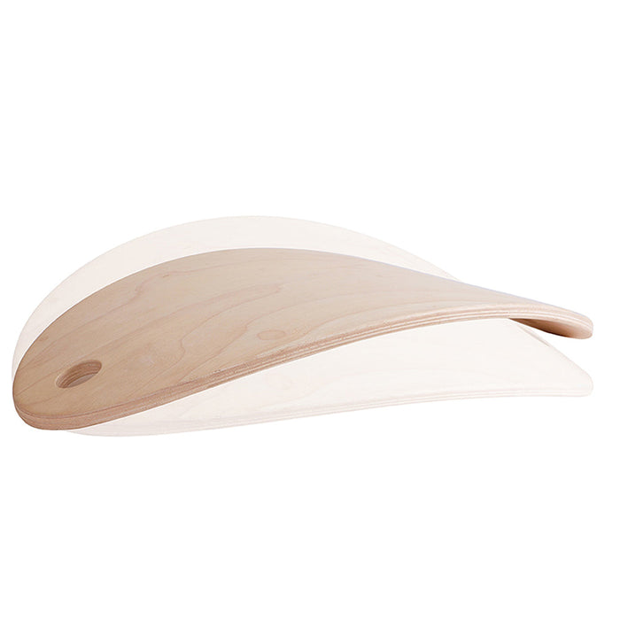 Wooden Balance Board Flipped Over