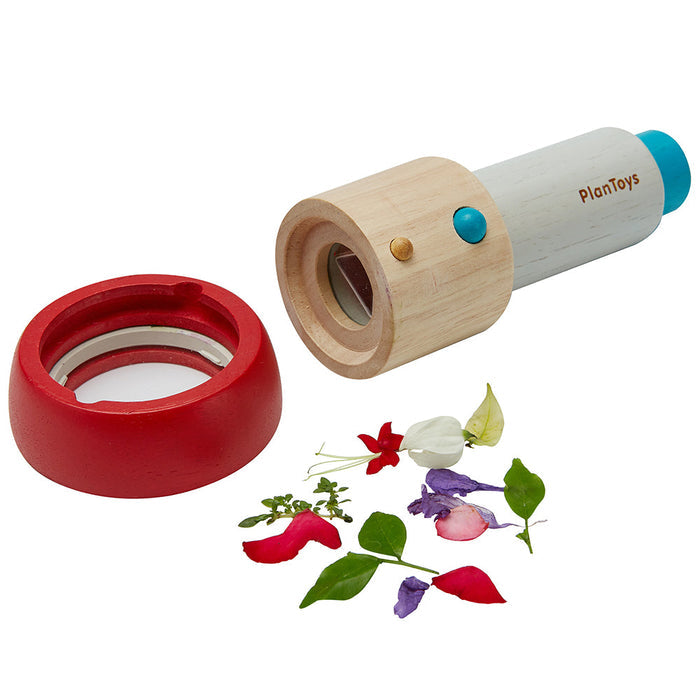 Add Your Own Objects to Eco-Friendly Wooden Kaleidoscope by PlanToys