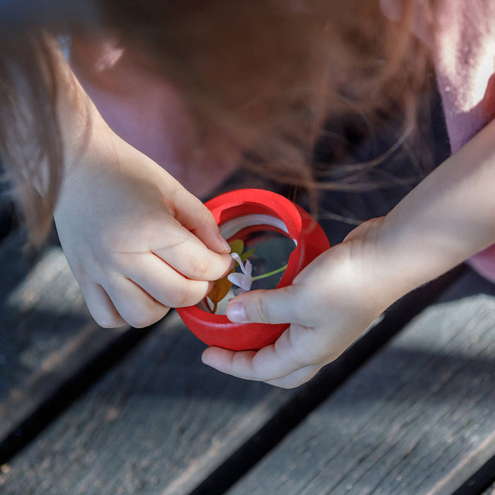 Adding Different Objects Inside of Eco-Friendly Wooden Kaleidoscope by PlanToys
