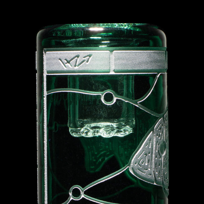 Elegant Glass Fish Window Long Bowl