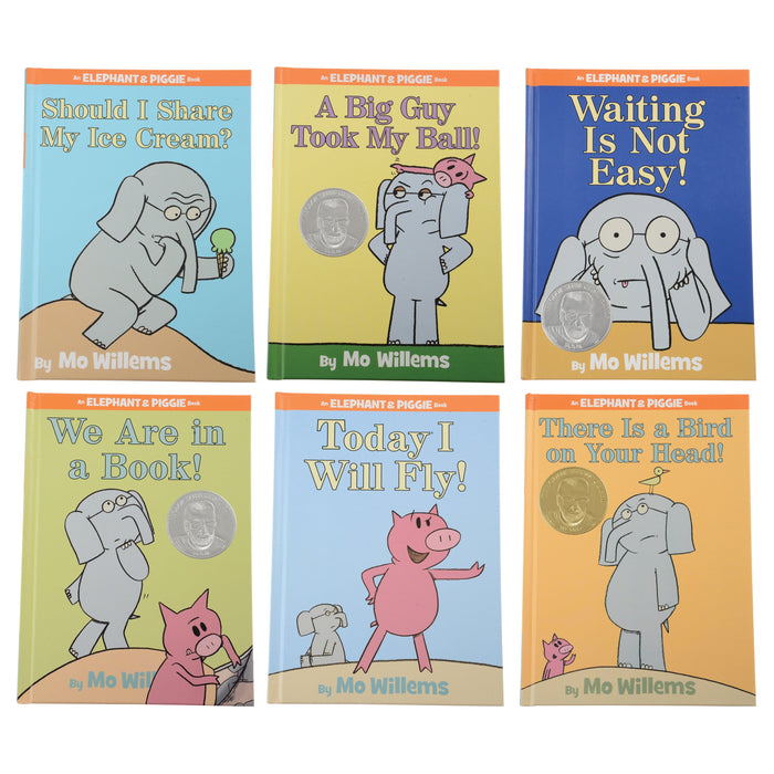 Elephant and Piggie Hardcover Book Set of 6