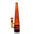 Elevate Jane Chroma Mimi amber glass hand pipe with conical shape