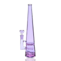 Elevate Jane Chroma Mimi purple glass hand pipe with lavender geometric base