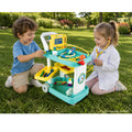 Emergency Medical Play Cart with 11 Accessories and Swiveling Storage Shelves