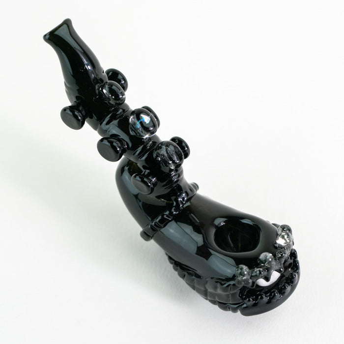 Empire Glassworks 'Alien' Glow-In-The-Dark Hand Pipe