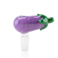 Empire Glassworks eggplant glass bowl piece 14mm purple