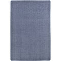 Rectangular Glacier Blue Area Rug