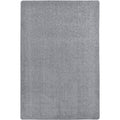 Rectangular Silver Area Rug