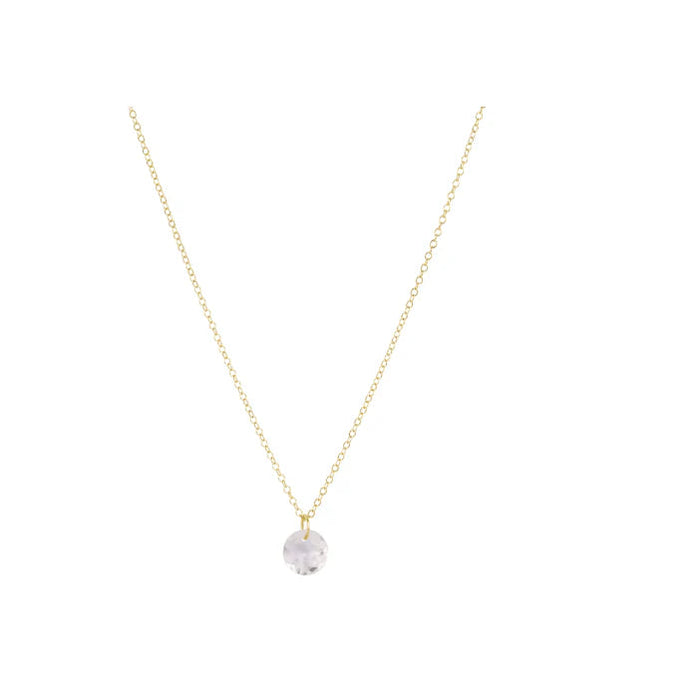 Enewton 16” Necklace Gold Reflection Small Charm 04 April N16GREFLSM04