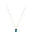 Enewton 16” Necklace Gold Reflection Small Charm 12 December N16GREFLSM12