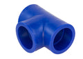 Airenergy Dev Equal Tee pipe fitting, 20mm socket fusion welded brass pipe connector, showcasing smooth welds and precise dimensions.