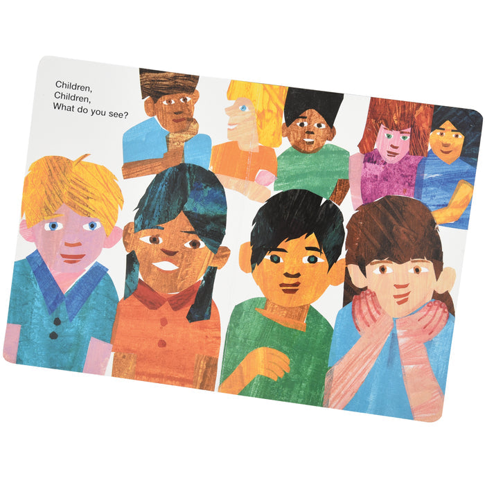 Look Inside of "Brown Bear, Brown Bear What Do You See" Board Book