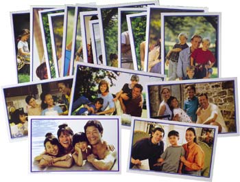 Family Groupings Photo Cards – 24-Card Discussion Set