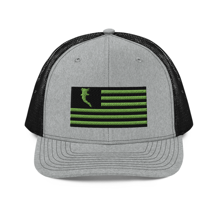 Heather Grey/Black Back