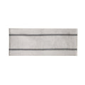 flour sack black striped table runner
