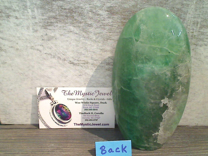 Fluorite Polished Specimen - 5.5"H x 3"W x 1.5"D