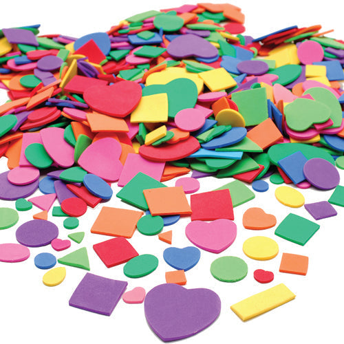 Foam Shapes Variety Pack – ½ lb.