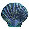 Fusion Seashell Caribbean 5" Glossy Ceramic Accent Tile