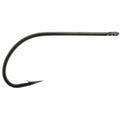 Gamakatsu B10S black stinger fly tying hooks with long straight shank and sharp barb