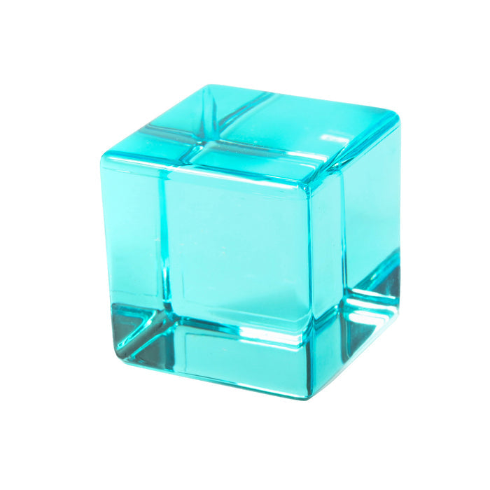 Light Blue Acrylic Gem Cube