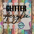 Glitter Acrylic Scrub Top Badge Reels - 10 or 20 count 1.5 & 2 inch size - Sublimation Acrylic