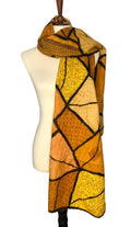 Gold Sari Patchwork Scarf