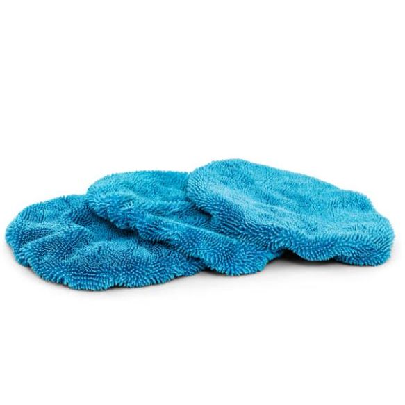 Auto Obsessed PFM Terry Microfiber Glass Bonnets 3‑Pack for Crystal‑Clear Windows