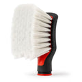 Griot’s Garage MOD Super‑Soft Flat Detail Brush Head with flagged synthetic bristles