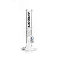 Handmade Antidote Glass 12Straight Shooter Water Pipe with ’ANTIDOTE’ Branding